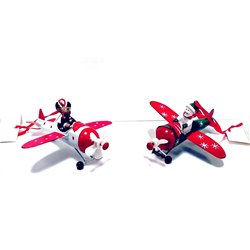 COLGANTE AVIONETA FIGURA 13 CM 3STD