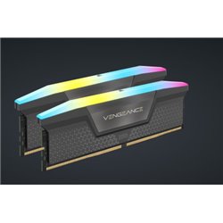 MEMORIA CORSAIR DDR5 64GB 2X32GB PC6000 VENGEANCE RGB CMG64GX5M2D6000Z40