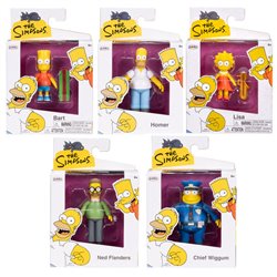 Figura wave 1 Los Simpsons 6cm surtido