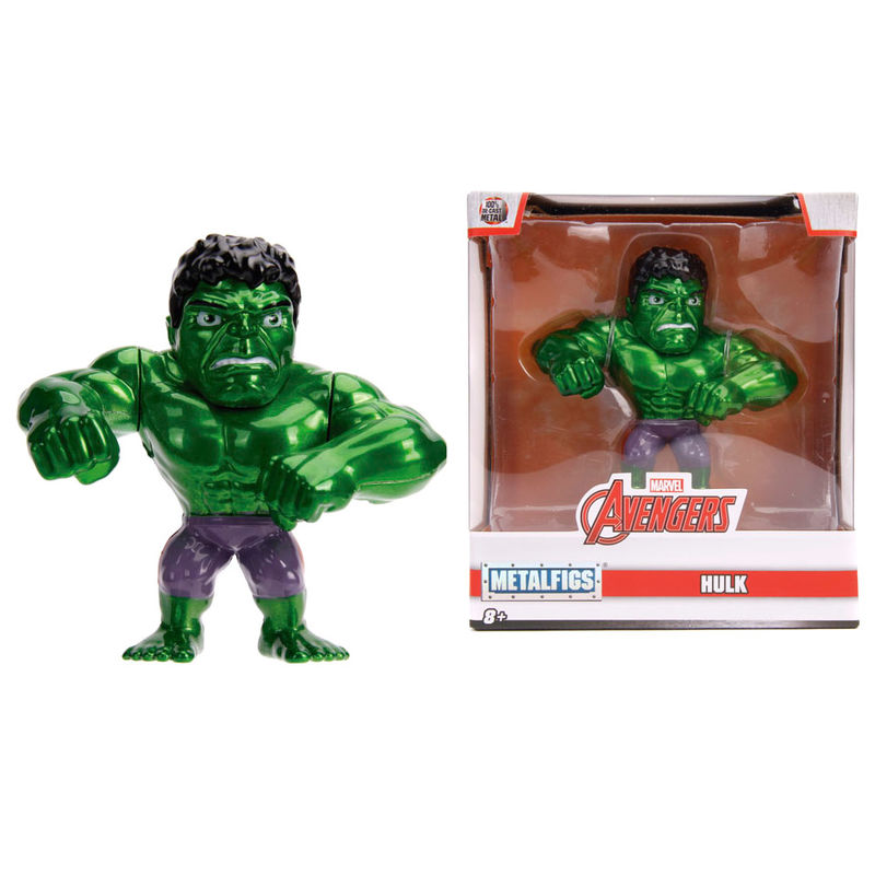 Figura metalfigs Hulk Vengadores Avengers Marvel 10 cm