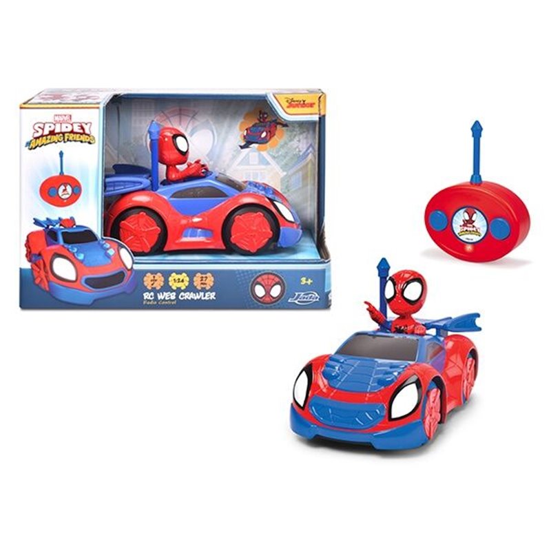 Coche radio control Spidey Spiderman Marvel 1:24