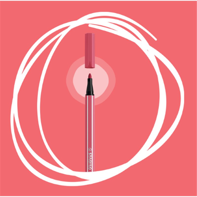 Rotulador Premium STABILO 68 con punta de fibra 1mm