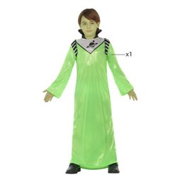 DISFRAZ ALIEN VERDE NI�O TUNICA