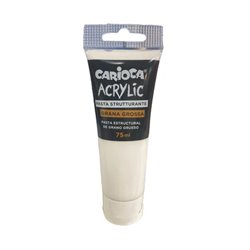TUBO PASTA ESTRUCTURAL GRANO GRUESO CARIOCA ACRYLIC 75ML