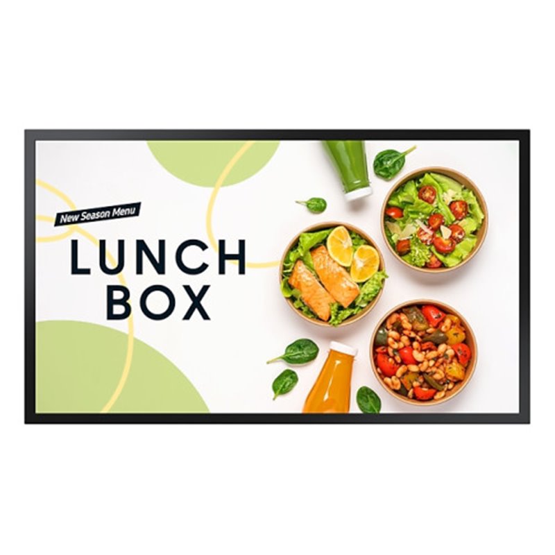 MONITOR SAMSUNG SEMI EXTERIOR / INTERIOR 32" FHD (OM32DX) USO 24/7 / HORIZONTAL Y VERTICAL / 2000CD (LH32OMDEBGBXEN)