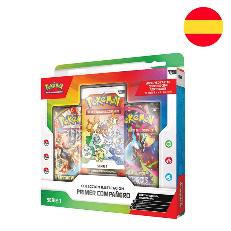 Juego cartas Primer Compañero Pokemon español