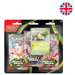 Blister juego cartas 3 sobres Equilibrio Perfecto Pokemon ingles