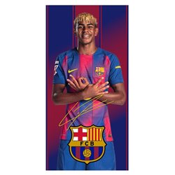 Toalla Lamine Yamal F.C Barcelona microfibra