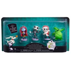 Blister 5 figuras Pesadilla Antes de Navidad Disney
