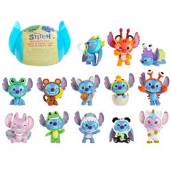 Capsula sorpresa figura Goes Wild Stitch Disney surtido