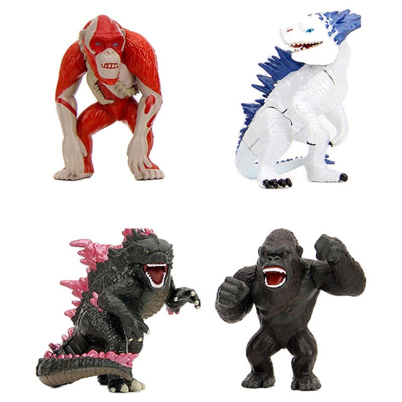 Figura metalfigs Monsters Godzilla X Kong 7cm surtido