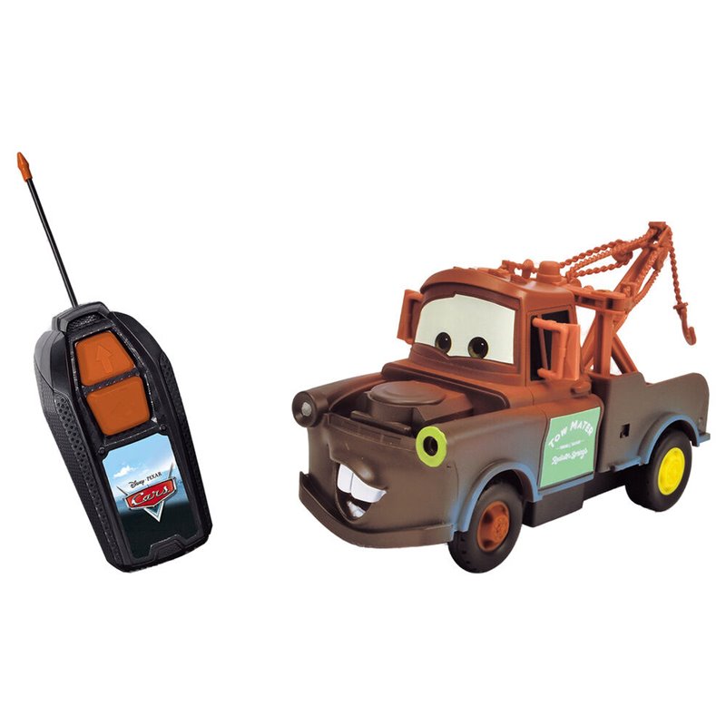 Coche radio control Mater Cars Disney Pixar
