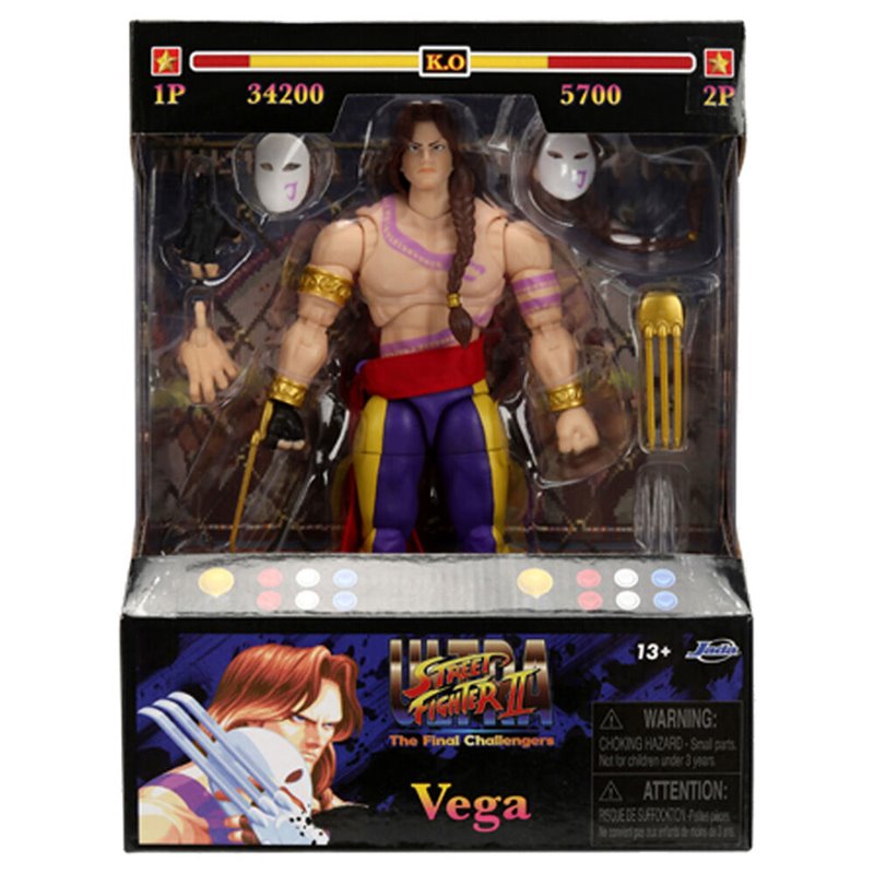 Figura Vega Street Fighter II 15cm