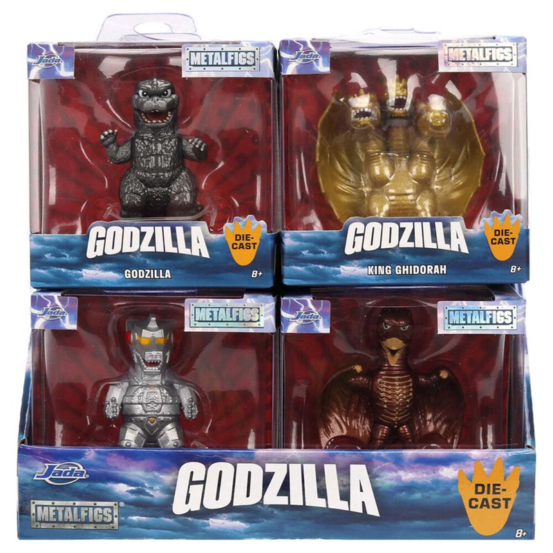 Figura metalfigs Monsters Godzilla 1974 7cm surtido