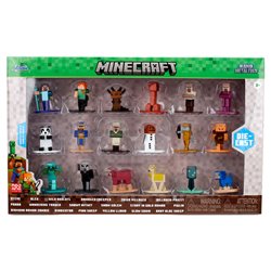 Blister 18 figuras Minecraft 4cm