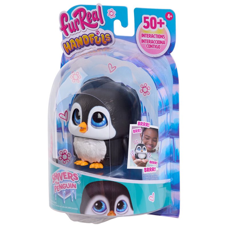 Muñeco interactivo Penguin FurReal Handfuls