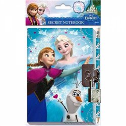 Diario secreto + lapicero Frozen Disney