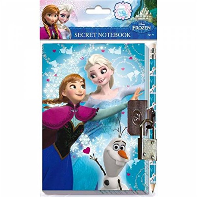 Diario secreto + lapicero Frozen Disney