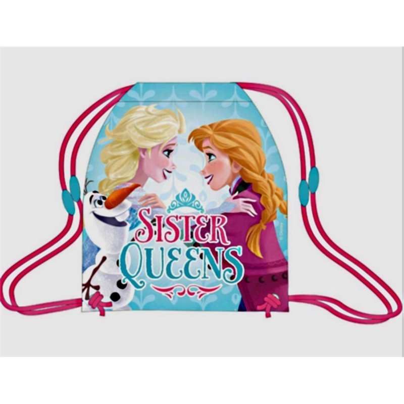 Saco mochila, 32 x 40 cm de frozen(Kids WD15026)