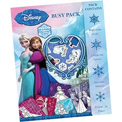 PACK PINTAR Y PEGATINAS FROZEN DISNEY