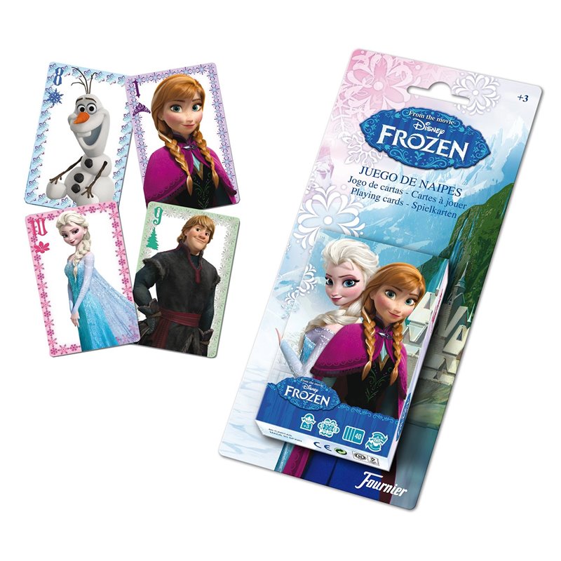 BARAJA DE NAIPES FROZEN DISNEY