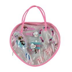 BOLSO ACCESORIOS PARA PELO FROZEN ROSA