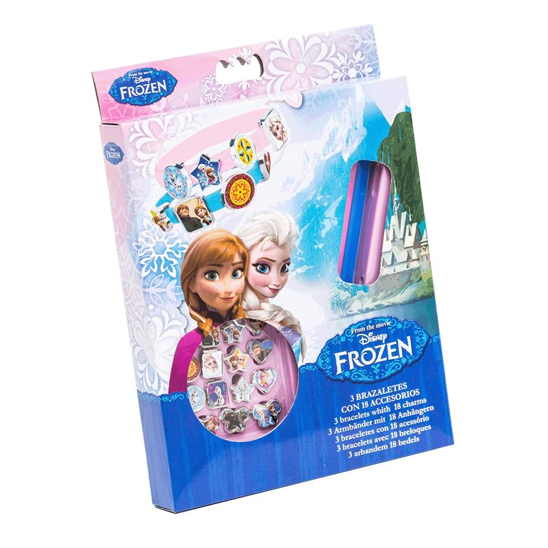 SET PULSERAS Y ACCESORIOS FROZEN DISNEY