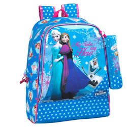 MOCHILA ADAPTABLE FROZEN AZUL