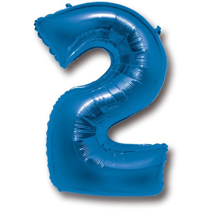 GLOBO NUMERO INFLABLE -  60 CM