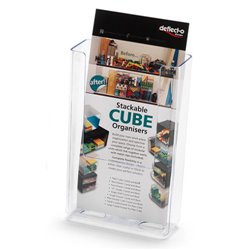 Deflecto 76001 estantería para libros 1 estanterías Transparente