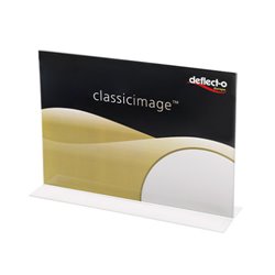 Deflecto 47905 portacartel y stand de información Portacarteles Poliestireno (PS) Transparente