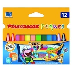 BIC PlastiDecor laápiz de color Multicolor 12 pieza(s)