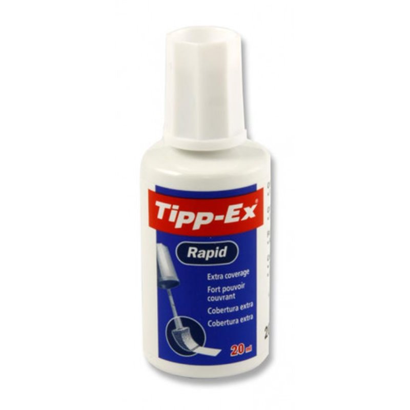 CORRECTOR RAPID FLUID SECADO RAPIDO 20 ML. TIPPEX 8859924