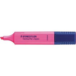 MARCADOR FLUORESCENTE TEXTSURFER CLASSIC 1-5MM. ROSA STAEDTLER 364-23
