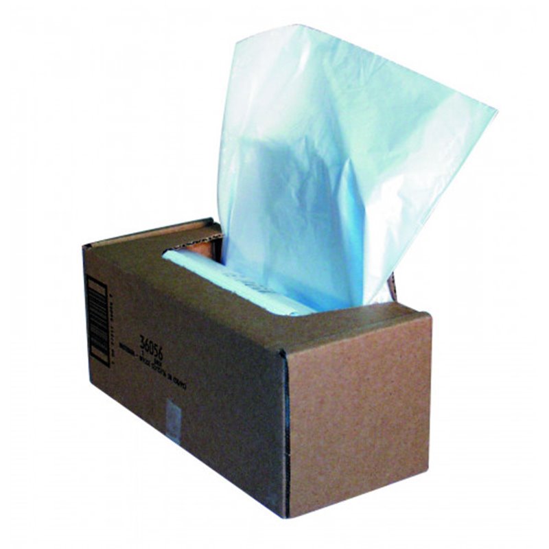 PACK 50 BOLSAS RESIDUOS PARA DESTRUCTORA 94 LITROS FELLOWES 36056