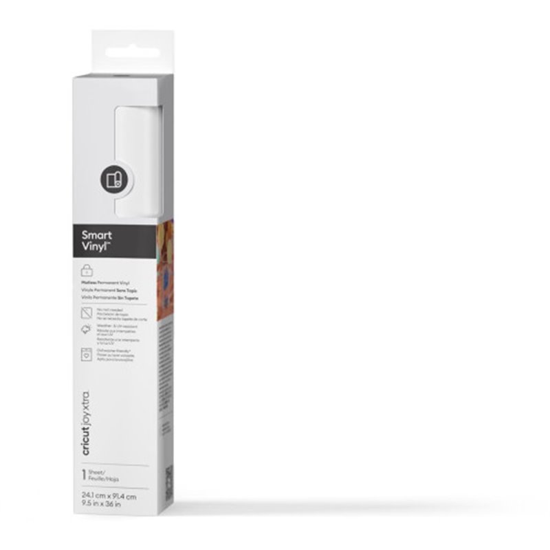 CRICUT SMART VINYL PERMANENT JOY XTRA 24,1X91,5CM 1 SHEET (WHITE)