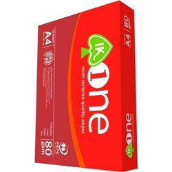 IK ONE Papel Multiusos A4 Paquete 500 Folios 80gr