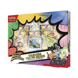 (PREPEDIDO) POKEMON TCG-CAJA COLECCION PIN DELUXE-HEROES ASCENDENTES-MARZO 26