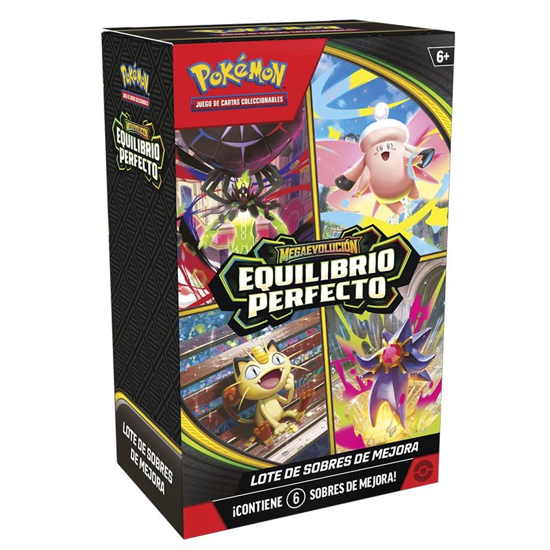 (PREPEDIDO) POKEMON TCG LOTE DE SOBRES DE REFUERZO - EQUILIBRIO PERFECTO MARZO 26