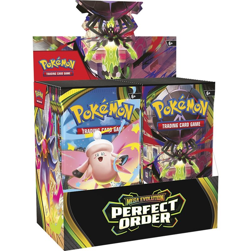 (PREPEDIDO) POKEMON TCG-DISPLAY 36 SOBRES DE REFUERZO-PERFECT ORDER-MARZO 26 (INGLES)
