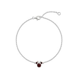 Pulsera Enero Minnie Disney plata