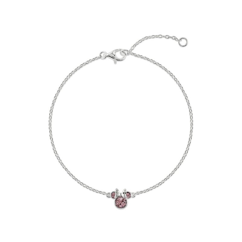 Pulsera Febrero Minnie Disney plata