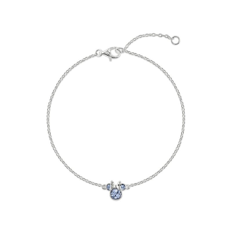 Pulsera Diciembre Minnie Disney plata
