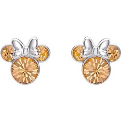 Pendientes June Minnie Disney plata