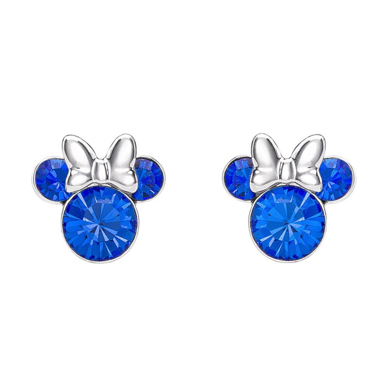 Pendientes Septiembre Minnie Disney plata