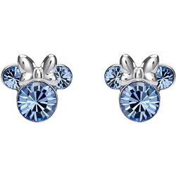 Pendientes Diciembre Minnie Disney plata