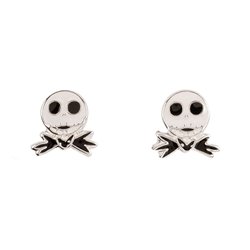 Pendientes Jack Pesadilla Antes de Navidad Disney plata