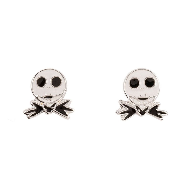 Pendientes Jack Pesadilla Antes de Navidad Disney plata
