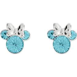 Pendientes Marzo Minnie Disney plata