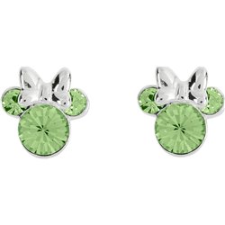 Pendientes Agosto Minnie Disney plata